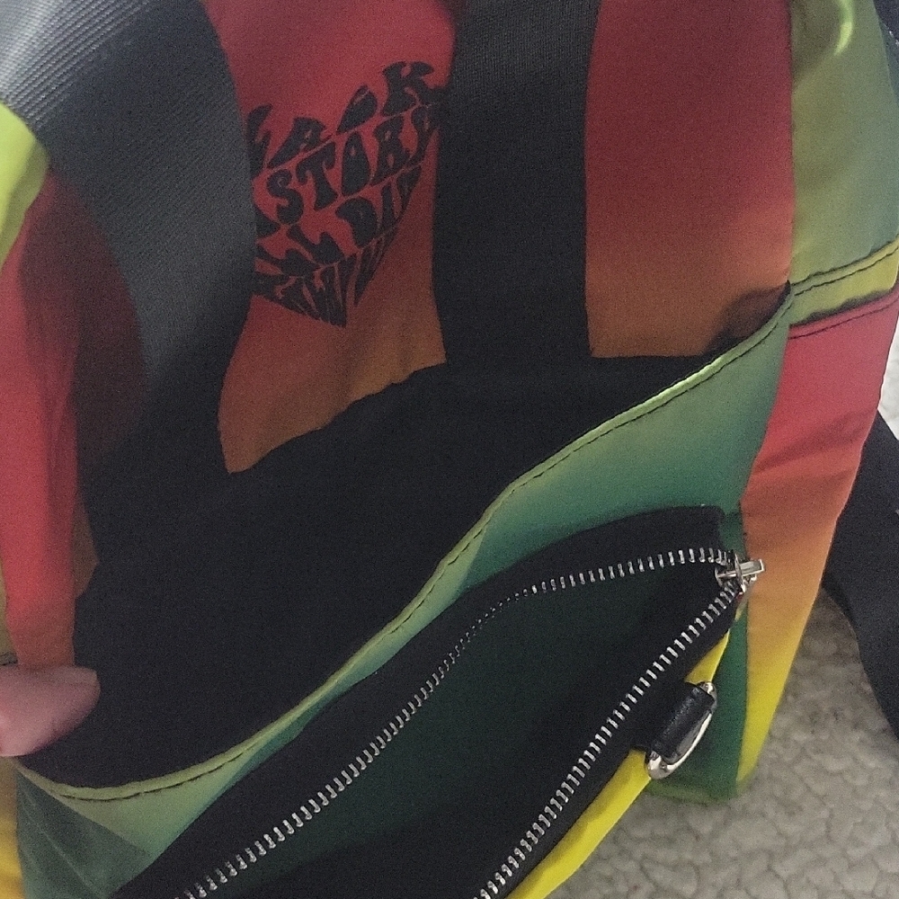 Vibrant Multicolor Backpack - Picture 6 of 6